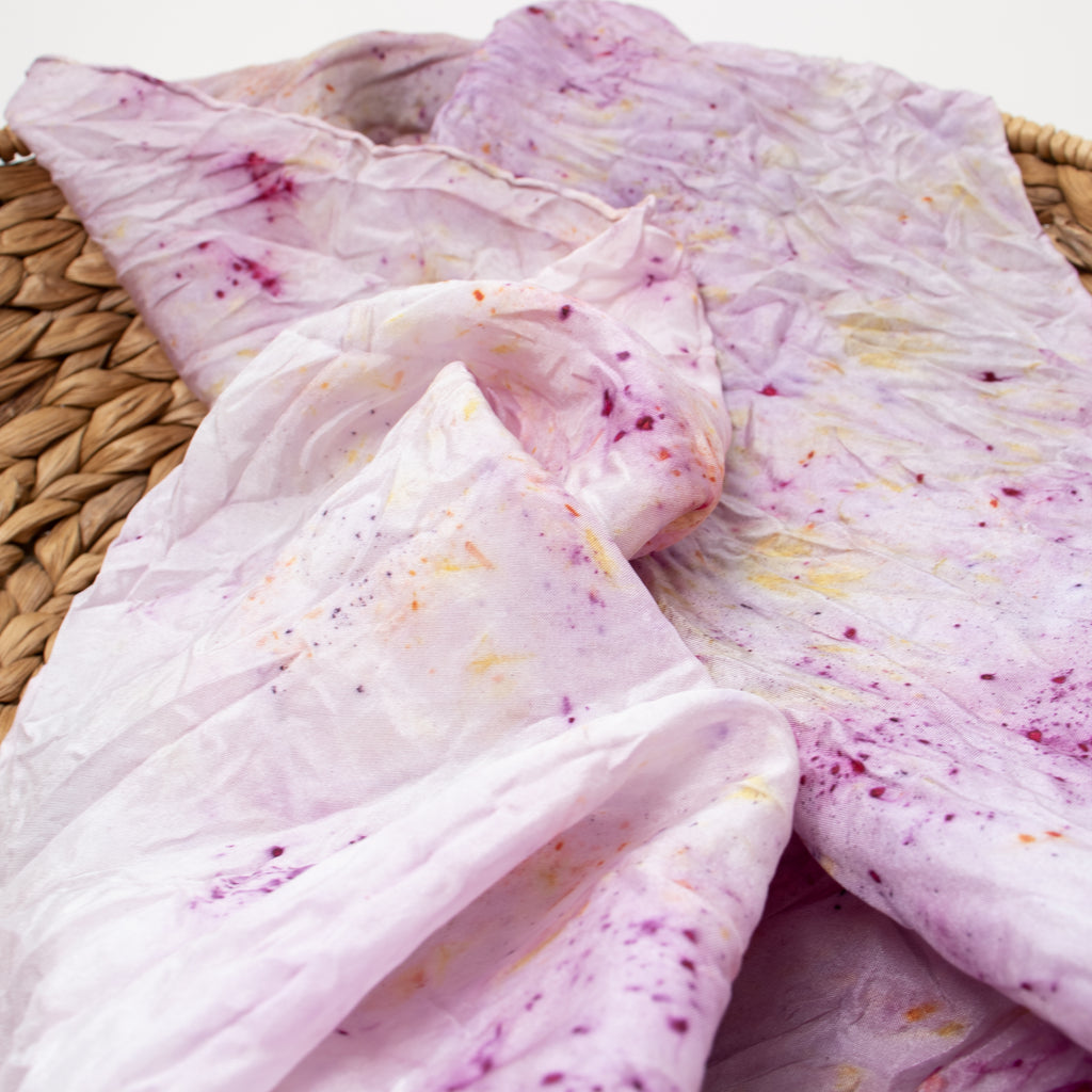 Naturally Dyed Scarves