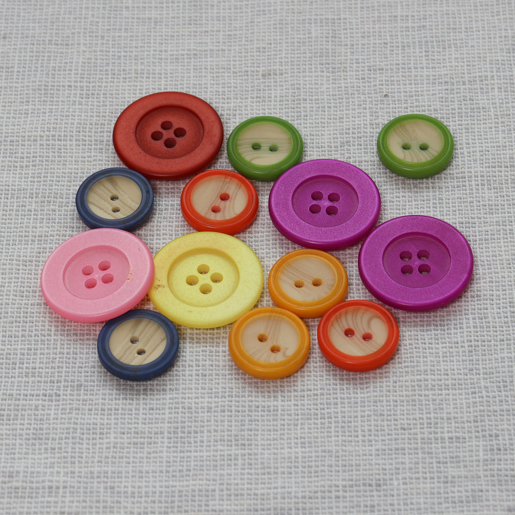 Plastic Buttons Individual