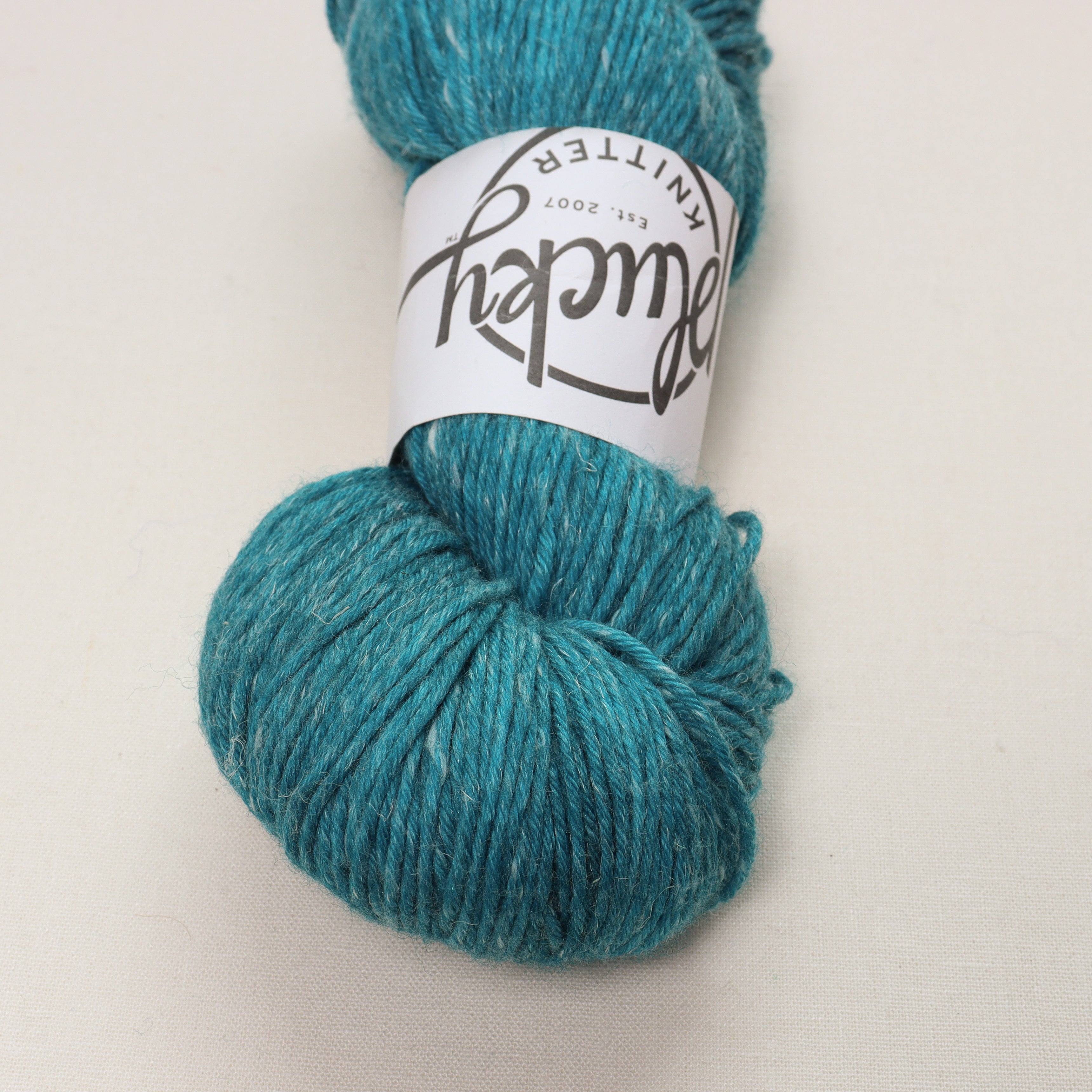 Plucky Knitter Lodge Worsted Technicolor Teal – Knit Stitch