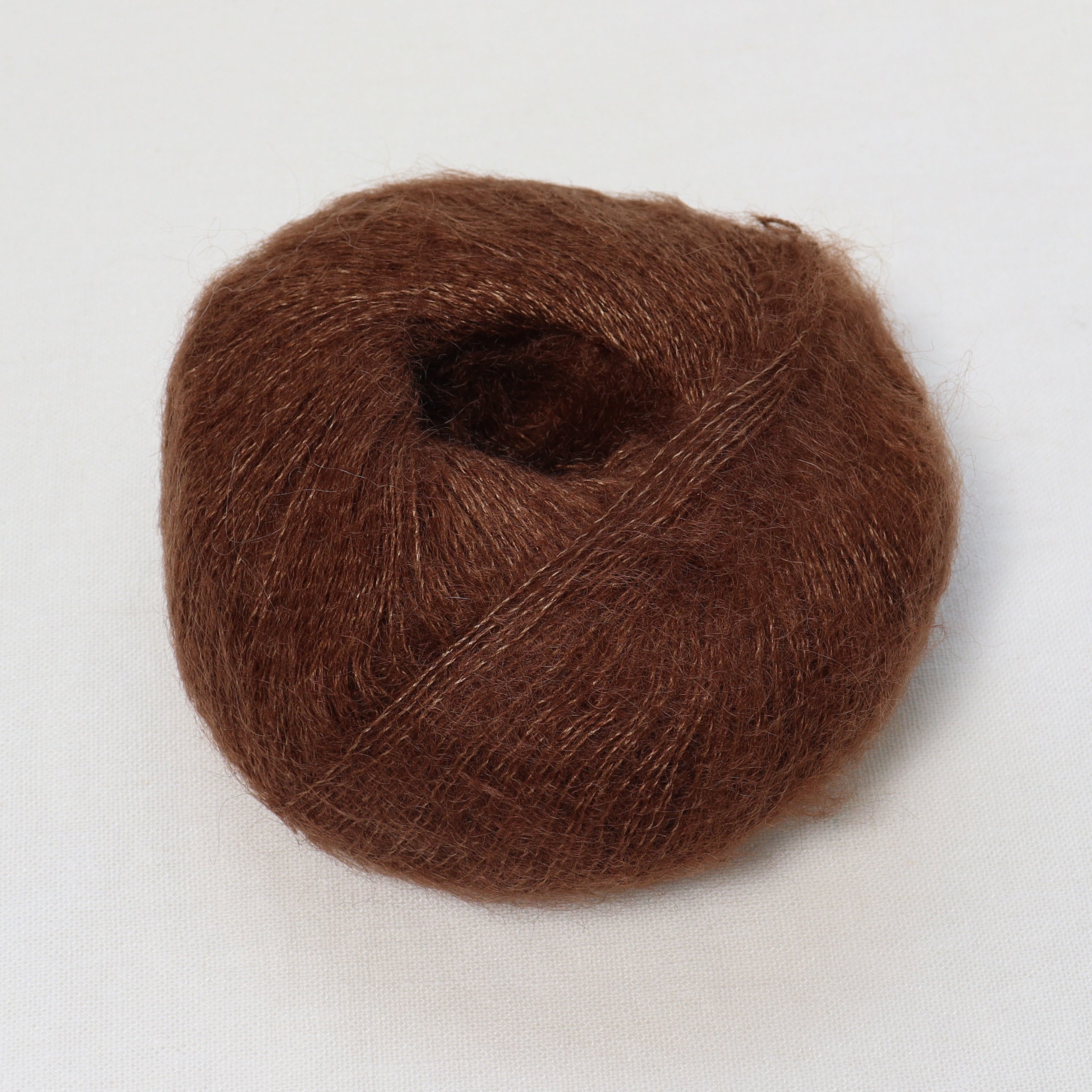 Knitting for Olive Soft Silk Mohair Dark Cognac – Knit Stitch