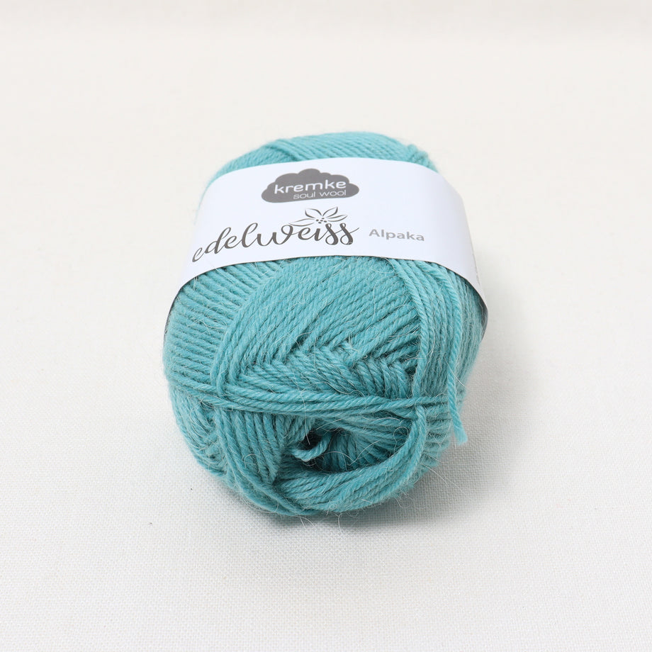 Kremke Soul Wool Edelweiss 034 Turquoise